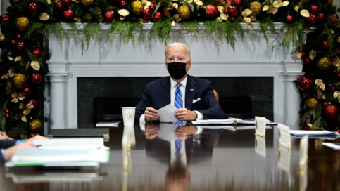 On the 16th, Biden made a speech at the White House in Washington, USA.